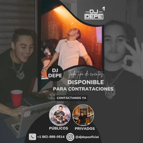 DJ Depe disponible para contrataciones
