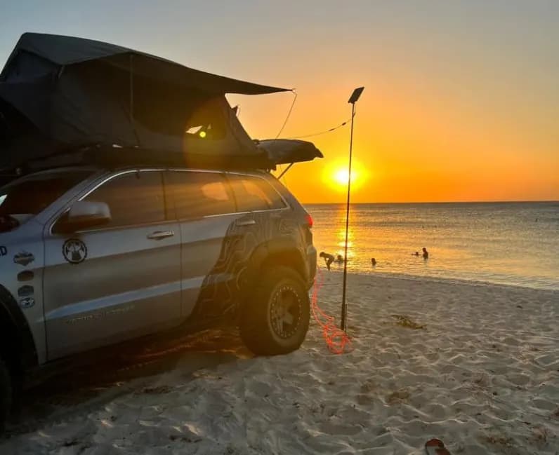 Acampar sobre ruedas: la tendencia de turismo interno en RD