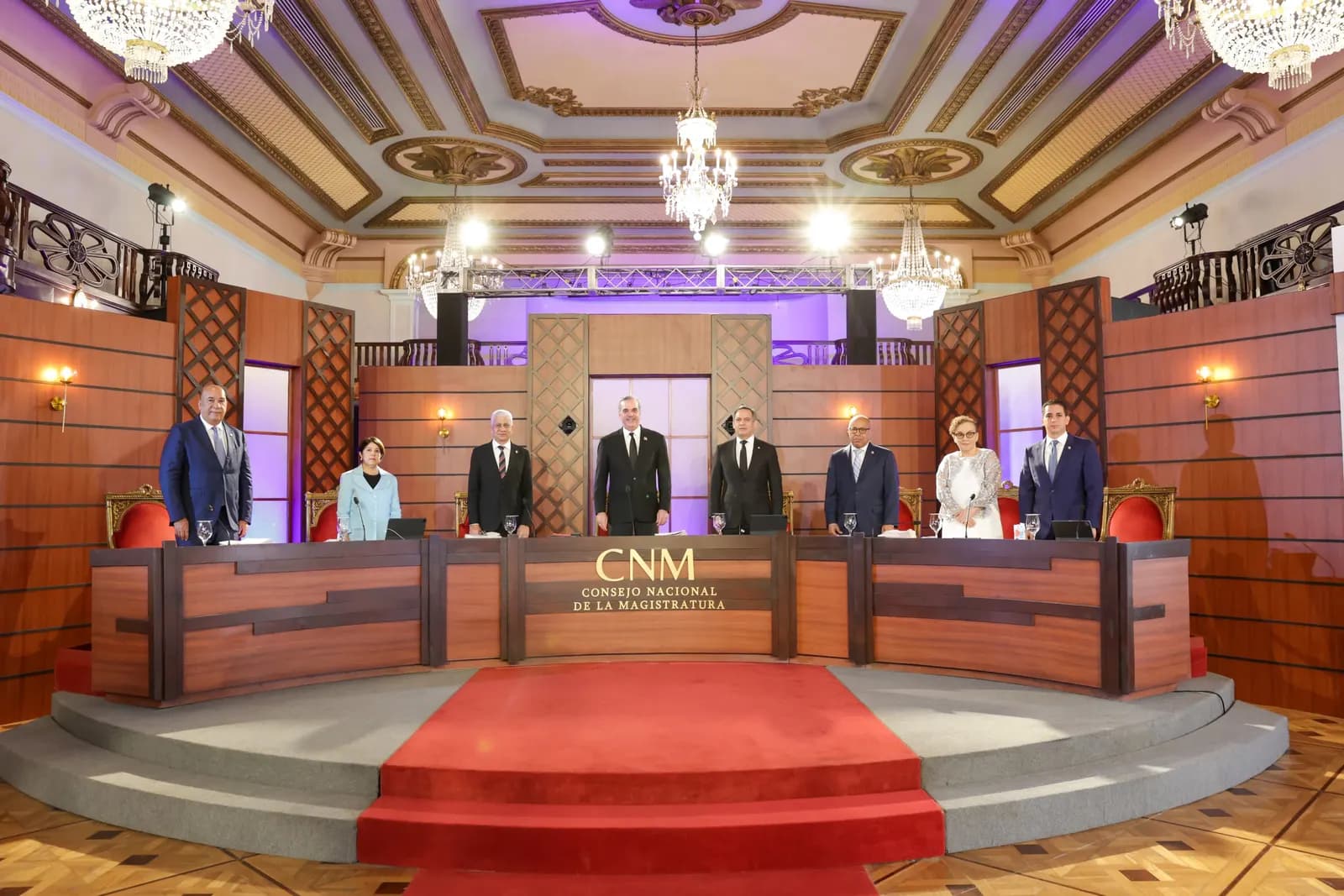 Consejo Nacional de la Magistratura conoce su primera sesión de vistas públicas para selección de nuevos jueces al Tribunal Constitucional