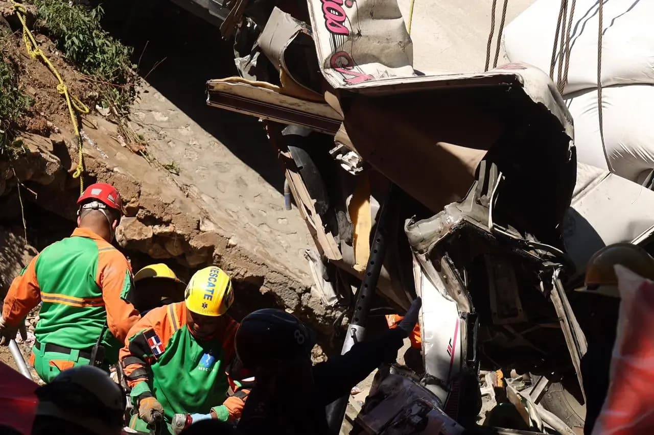 Accidente en Haina: hallan otro cuerpo y suman 10 los fallecidos