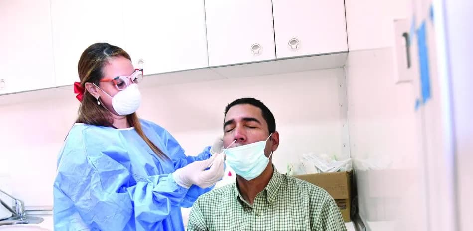 Infectados por Covid fueron 1,340 en 7 días