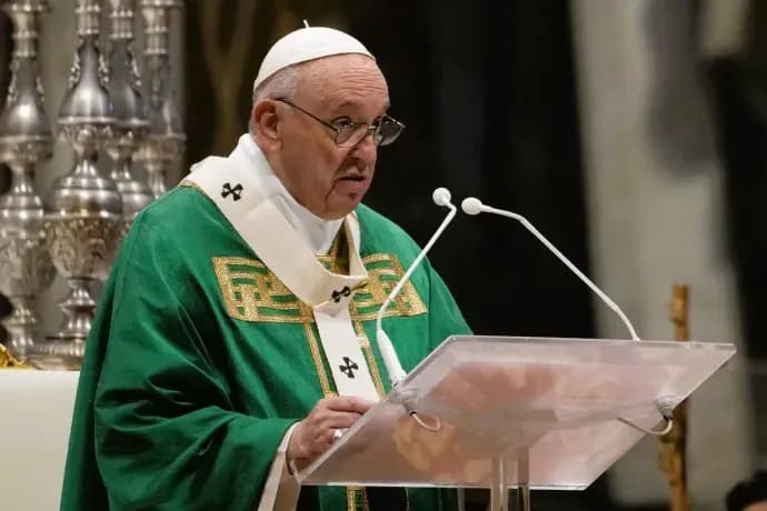 El papa afirma que en la ira «está el origen de las guerras y la violencia»