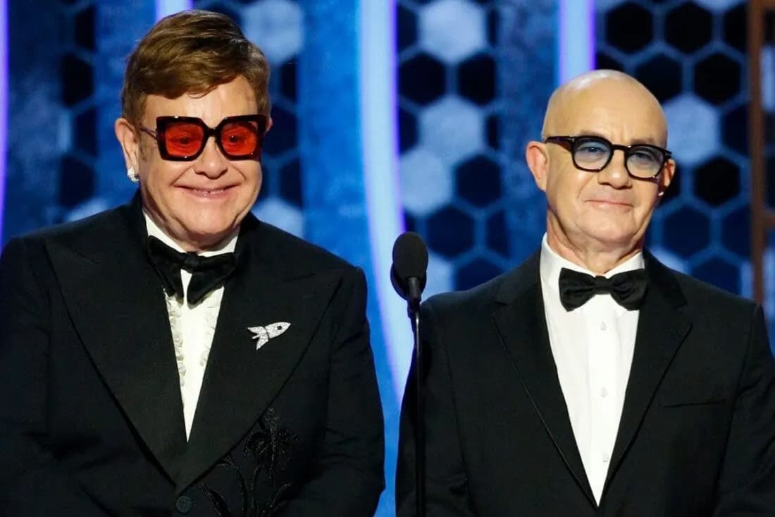 Elton John homenajea a su letrista: “Sin él, yo trabajaría en McDonalds”