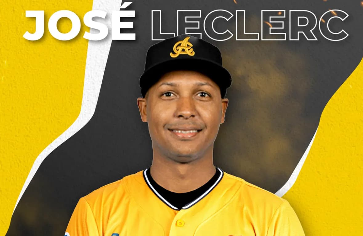 Águilas Cibaeñas acuerdan con el cerrador de Grandes Ligas José Leclerc