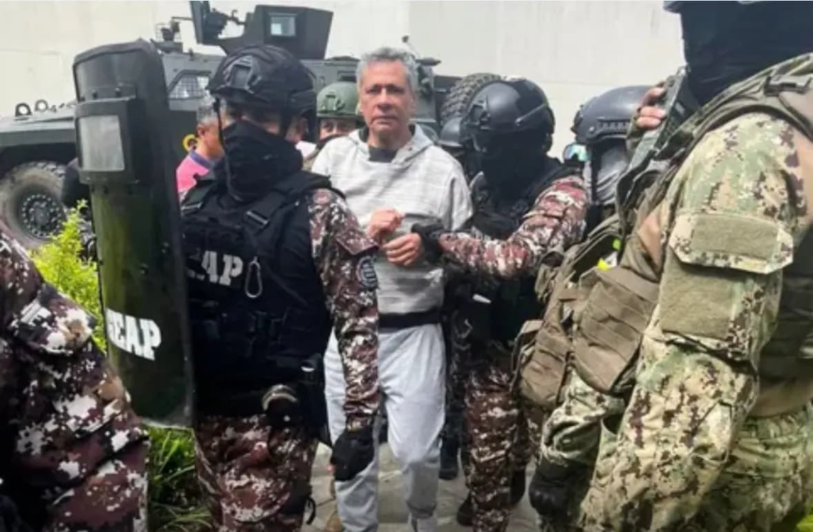 Prensa informa de un presunto intento de suicidio del exvicepresidente ecuatoriano Glas