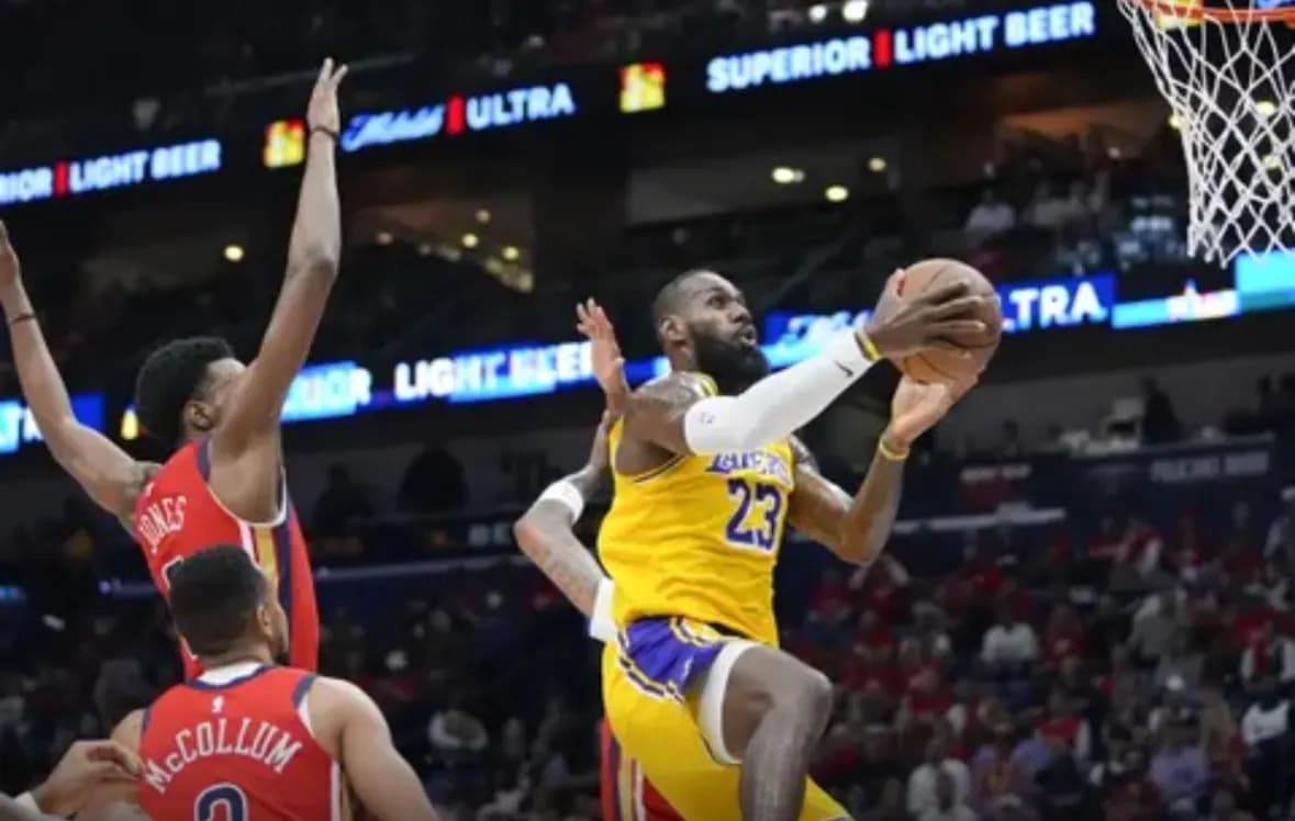 ¡LeBron se crece! Lakers avanzan y van ahora con Denver