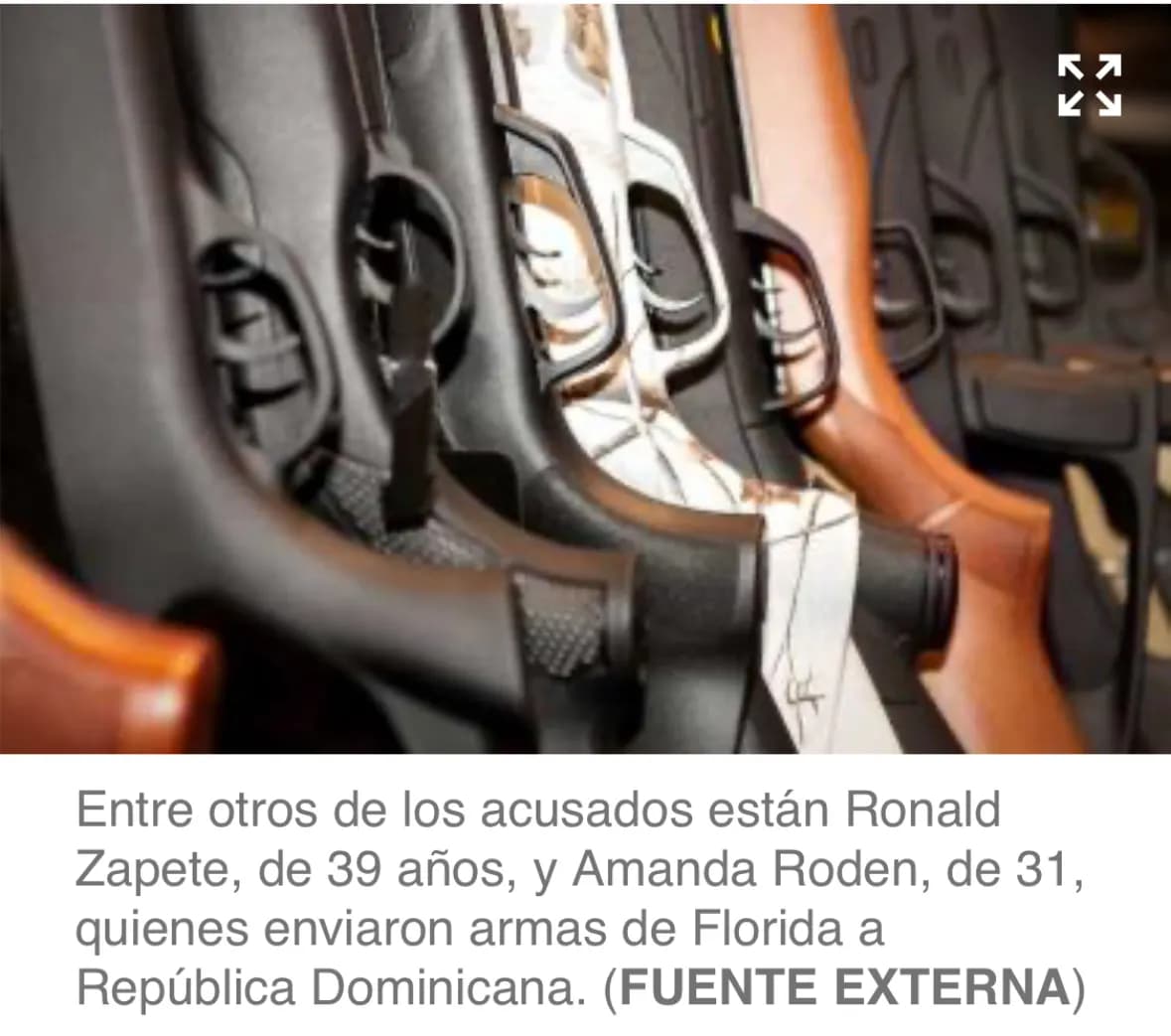 Acusan en EE.UU. a 13 personas de tráfico de armas a RD, Haití, Venezuela y Colombia