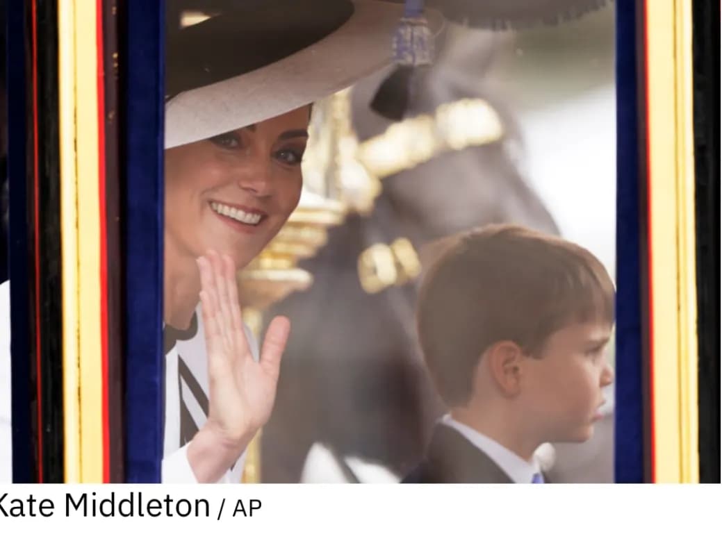 Kate Middleton hace su primera aparición en público tras diagnóstico de cáncer