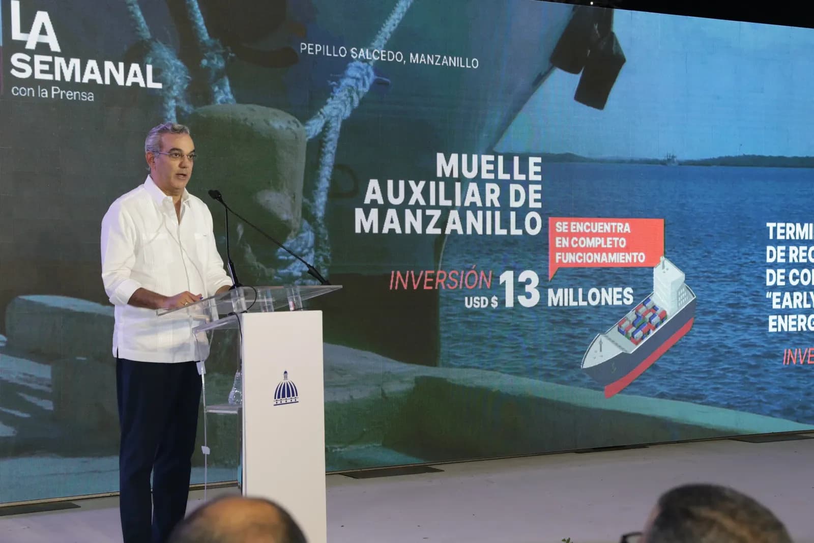 Abinader presenta avances de la región noroeste en sectores energético, infraestructura, salud, educación