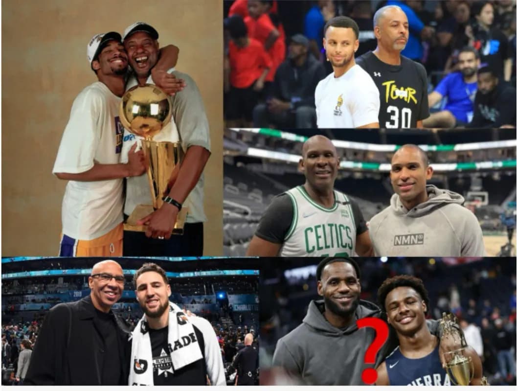 ¿Cuáles parejas de padres e hijos han sido las más destacadas en la NBA?