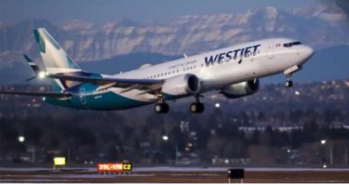 La aerolínea canadiense WestJet cancela más de 800 vuelos por una huelga inesperada de mecánicos