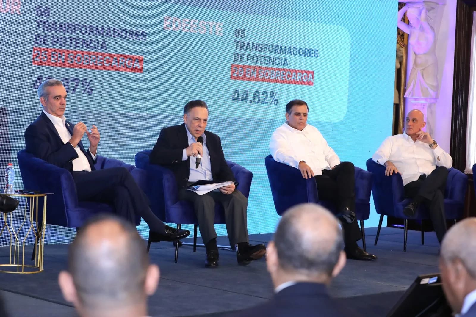 Presidente Abinader encabeza presentación plan para eficientizar operaciones de las distribuidoras de electricidad