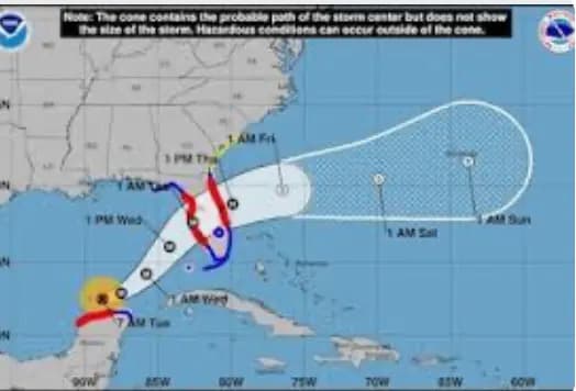 Amenaza extremadamente seria”: advierten sobre el devastador huracán Milton que se aproxima a Florida