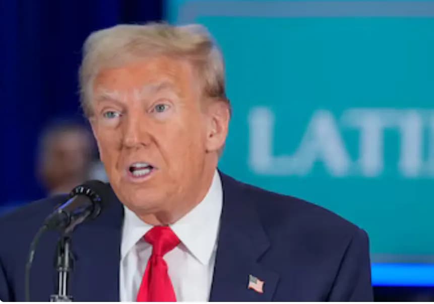 Donald Trump: "Vamos a sellar las fronteras... Pueden venir, pero de manera legal"