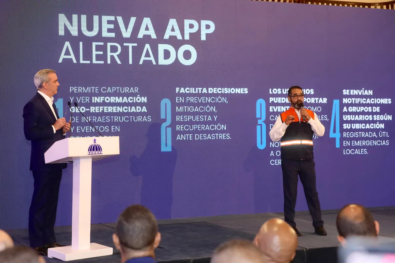 Presentan nueva APP Alerta DO, frente a fenómenos atmosféricos que afecten a República Dominicana