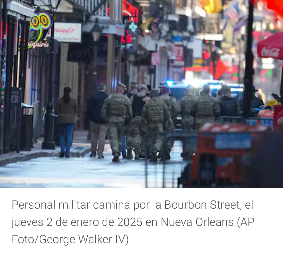 El ataque de Nueva Orleans fue parte de un nuevo patrón extremista