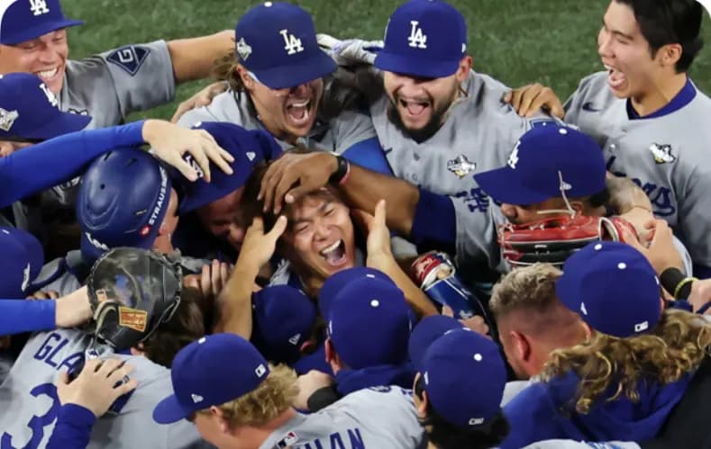 Dodgers se coronan campeones de las Grandes Ligas