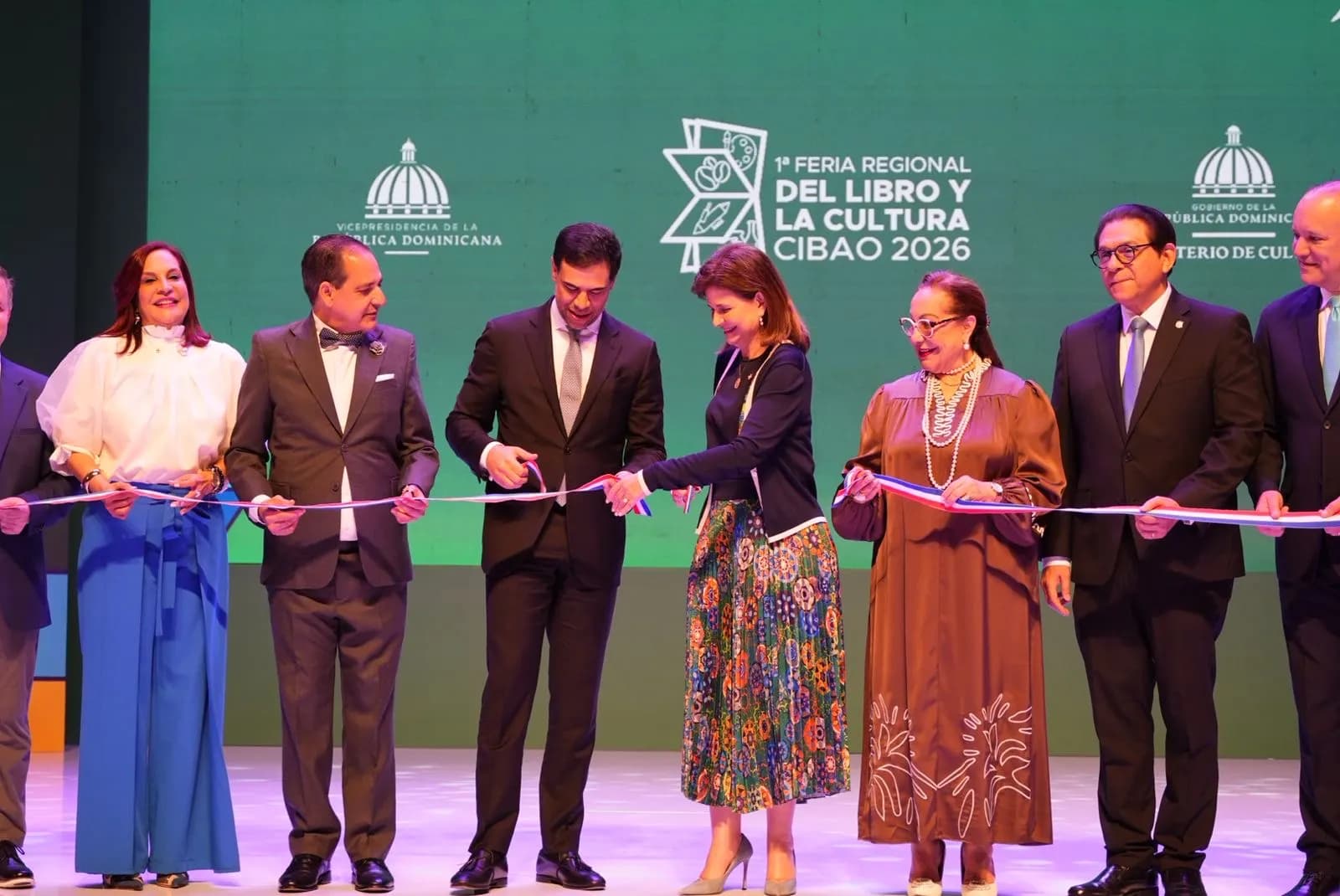 Inauguran  la Feria Regional del Libro y la Cultura Cibao 2026 en Santiago