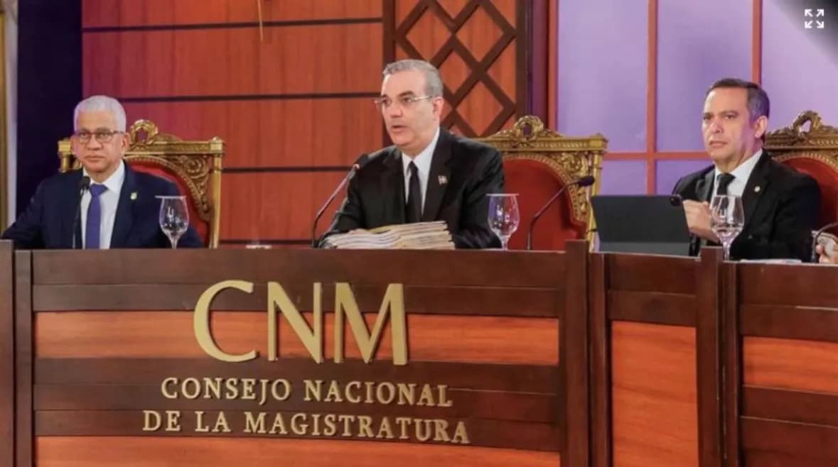 Presidente Abinader convoca al Consejo de la Magistratura para evaluar desempeño de jueces
