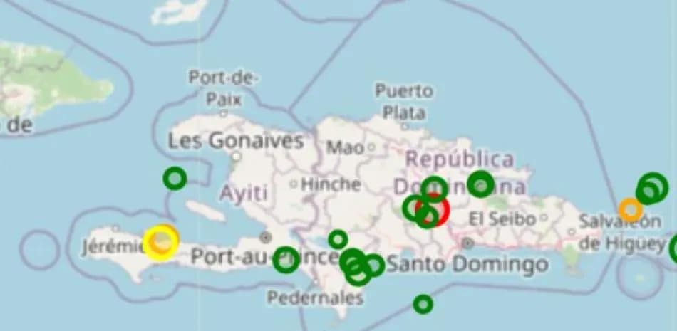Se registra temblor de 4.0 grados en Bonao