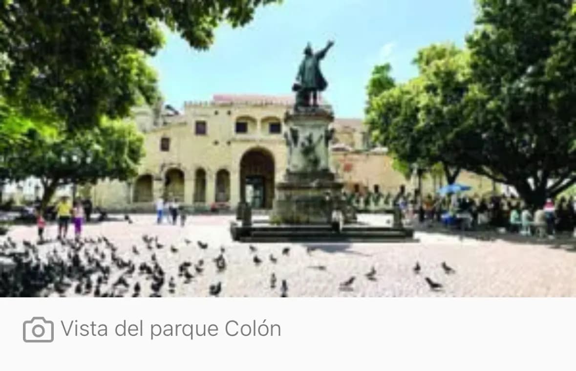 Diversas plazas que enriquecen la histórica Ciudad Colonial