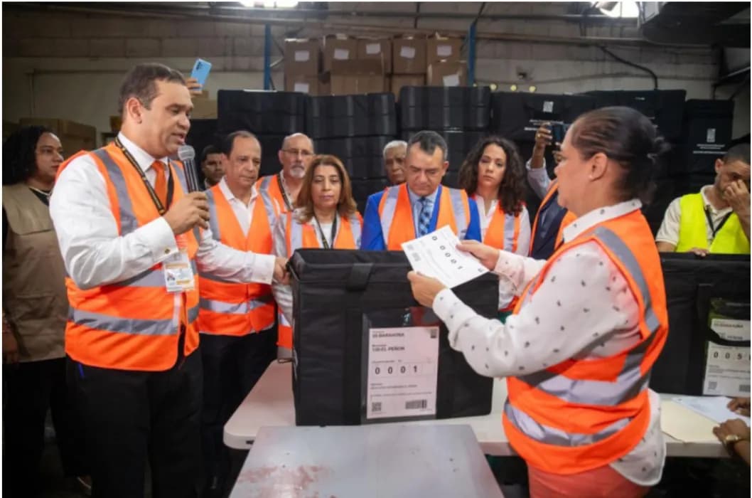 Las carpas cerca de los colegios electorales es un delito