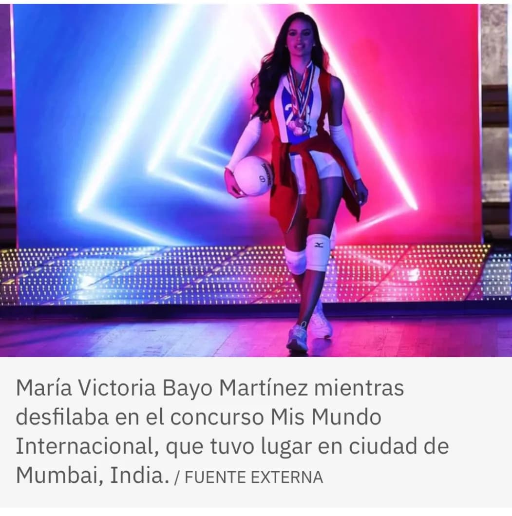 Modelo y Deportista representa República Dominicana en Miss Mundo